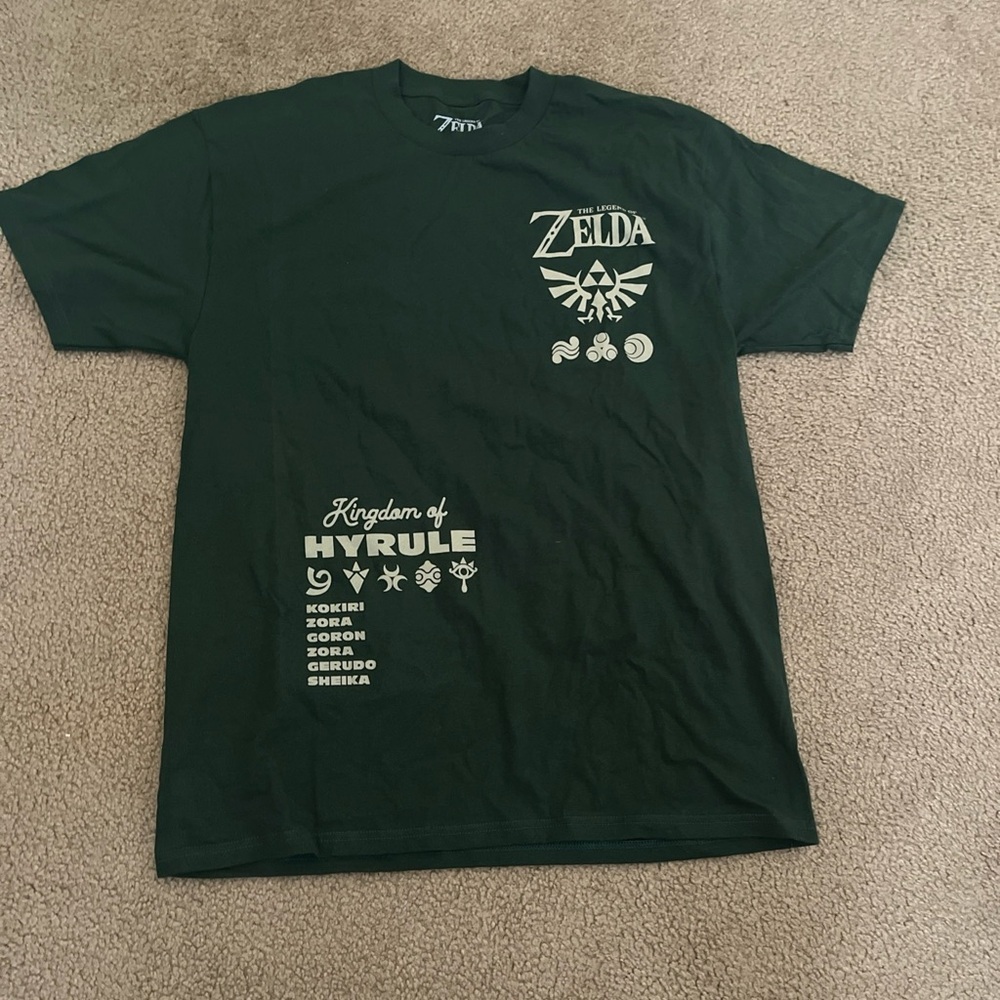 Zelda Green Graphic T-Shirt